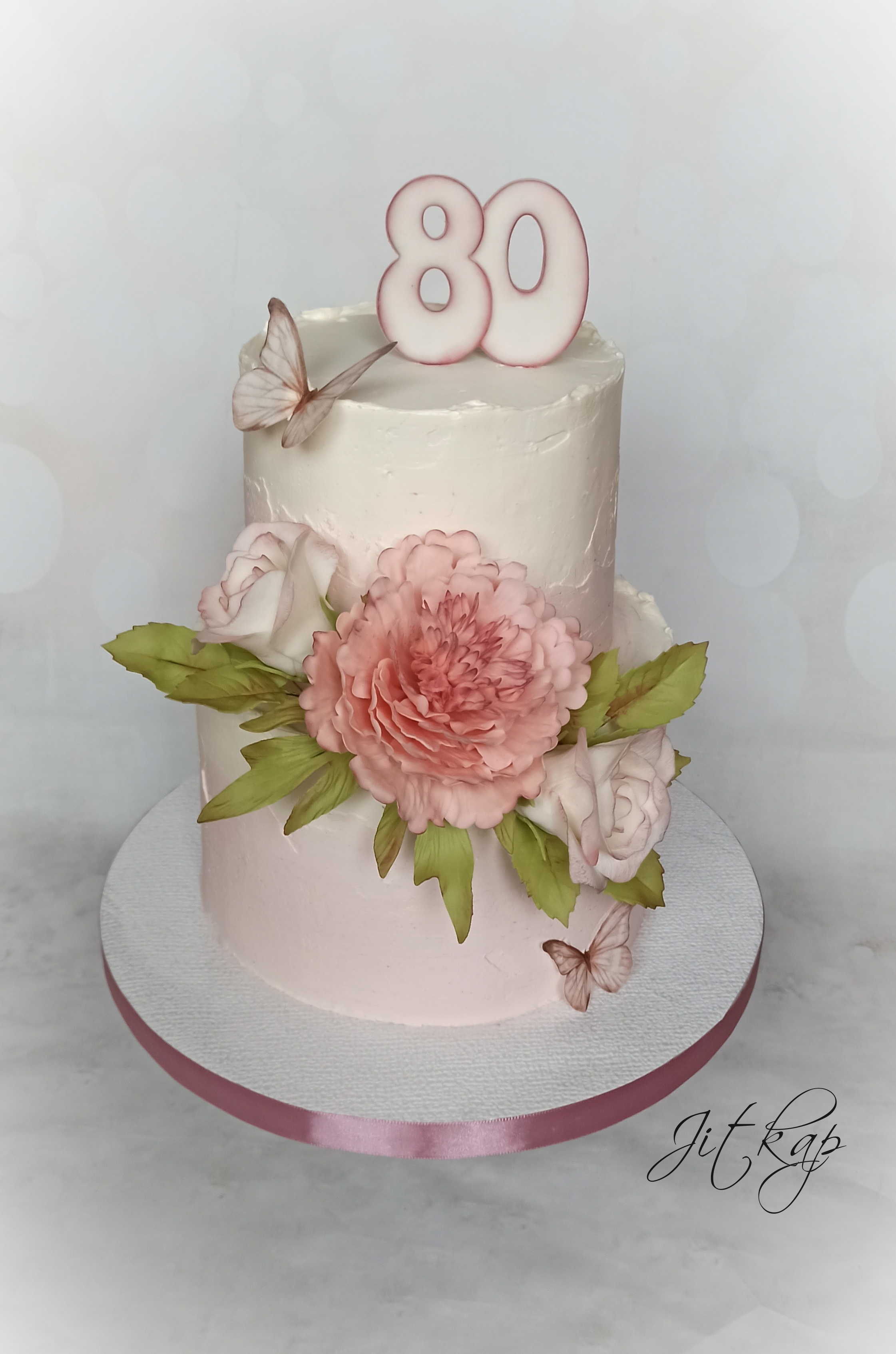 2129. Narozeninový s květinami